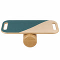 Teal/Natur Balancebrett mit 10 cm Rolle