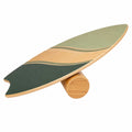 Balance Board in Surfbrett-Form, Grün