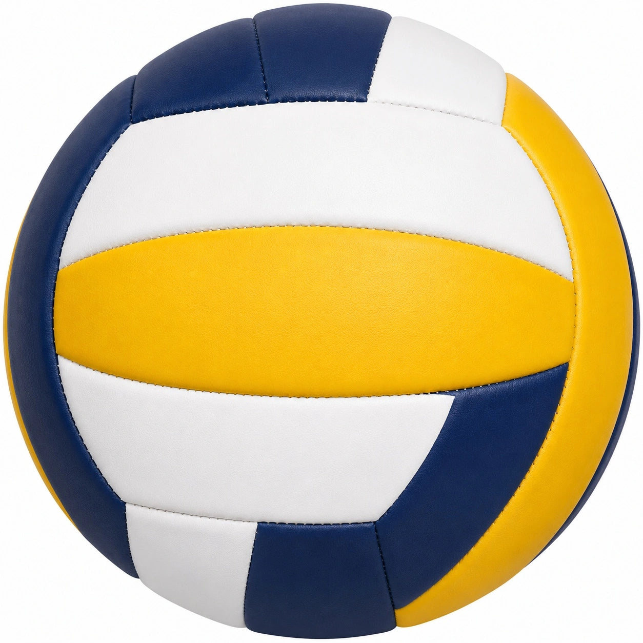 Hochwertiger Volleyball für Indoor und Outdoor in Gelb/Blau/Weiß