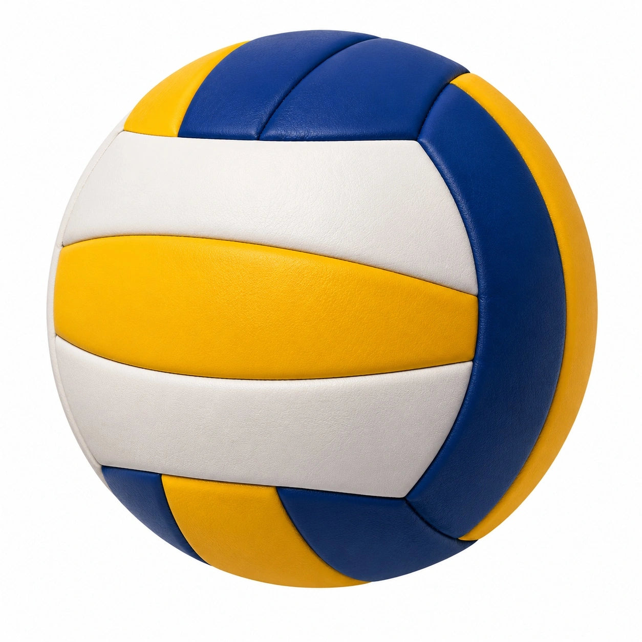 Volleyball für Outdoor und Indoor, Blau Gelb Weiß