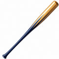 Baseballschläger Aluminium Blau Gold