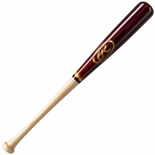 Baseballschläger Holz Burgundy Natur 86 cm