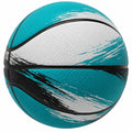Basketball Größe 7 Türkis/Weiß/Schwarz für Outdoor