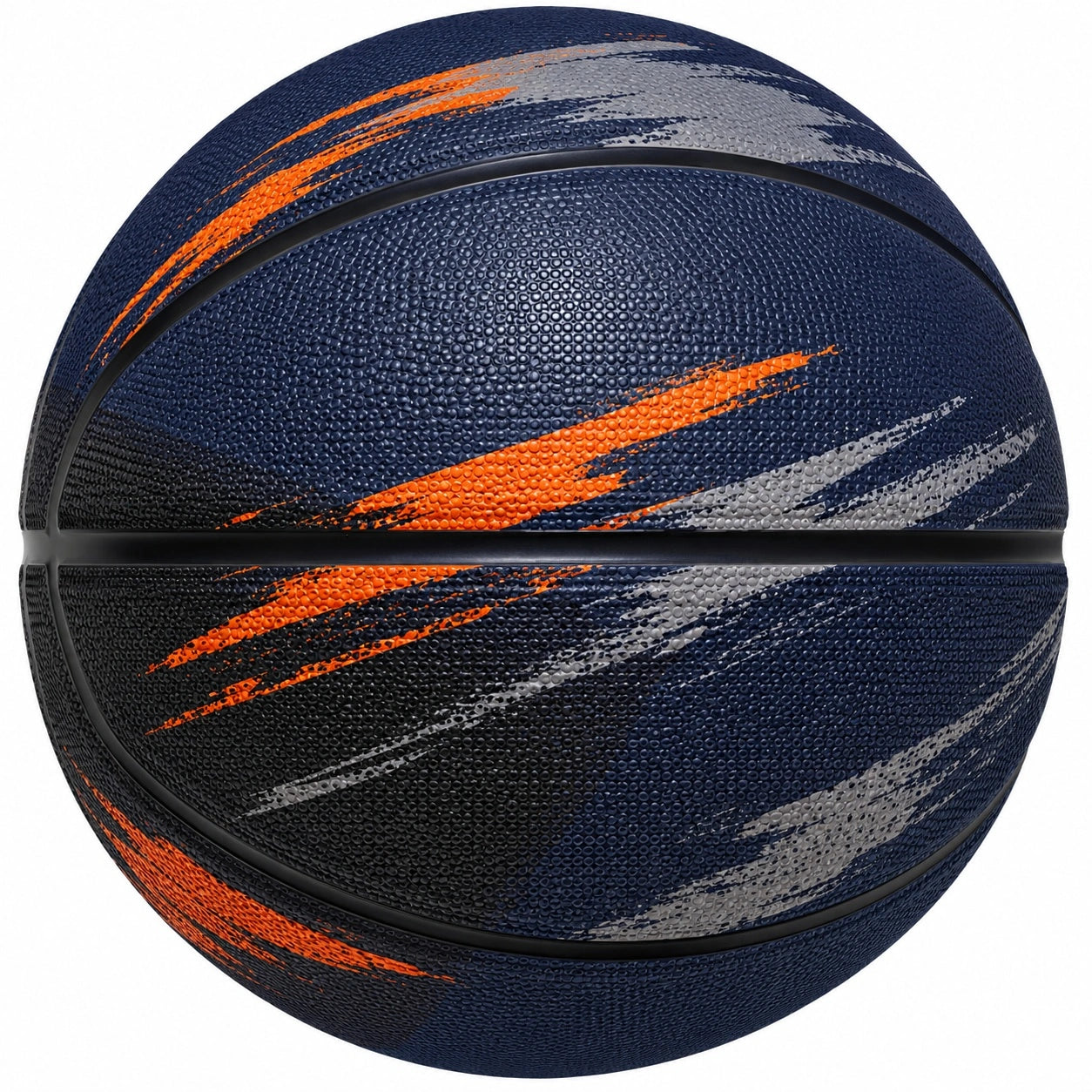 Basketball für den Außenbereich Multicolor Dunkelblau/Orange/Grau