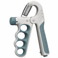 Ergonomischer Handtrainer mit verstellbarem Widerstand, Weiß/Blau