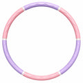 Hula-Hoop Reifen mit Massageeffekt Rosa Lila, 100 cm