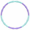 Hoola Hoop Reifen Fitness Wellenform Lila/Türkis