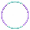 Hula-Hoop-Reifen Fitness Massage Lila/Grün, 100cm