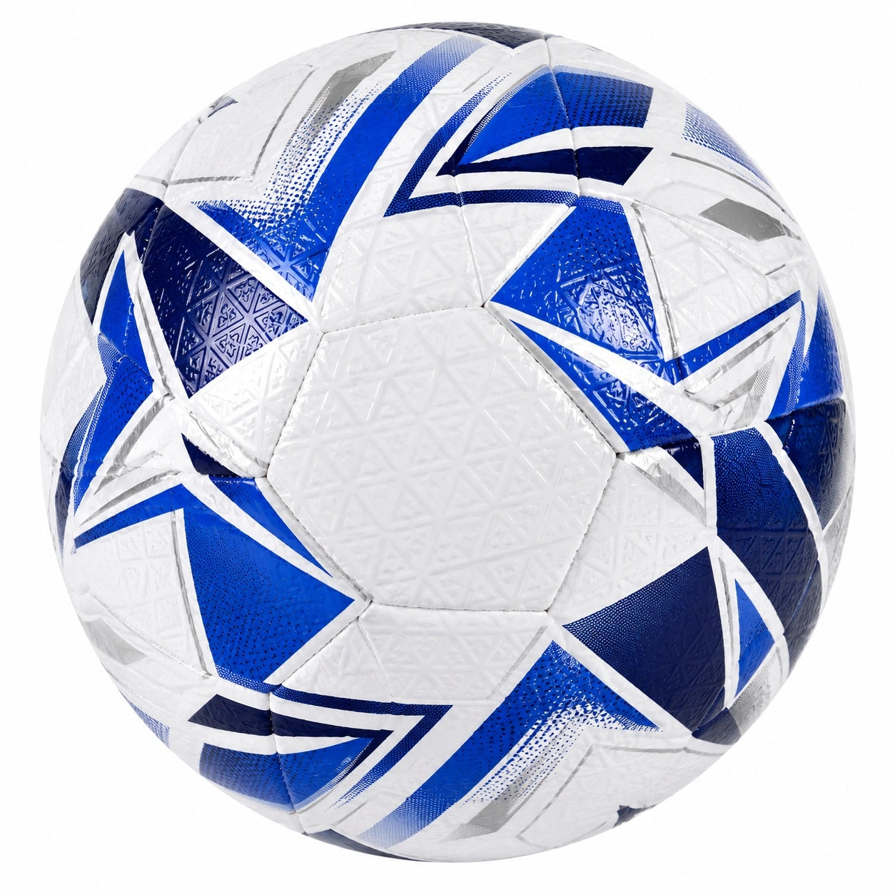 Fußball Weiß und Blau
