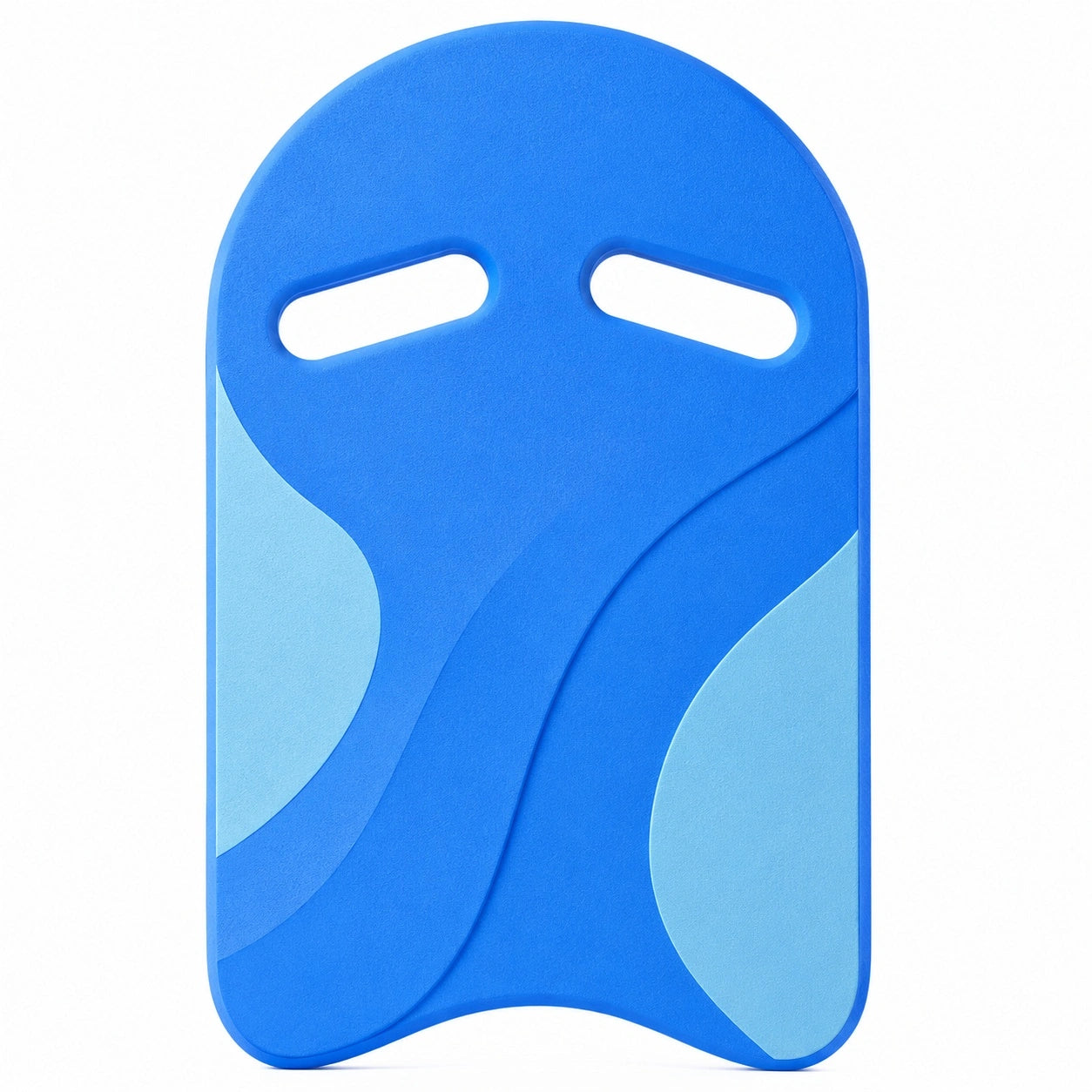 Blaues Schwimmbrett mit Griffen 45x30 cm