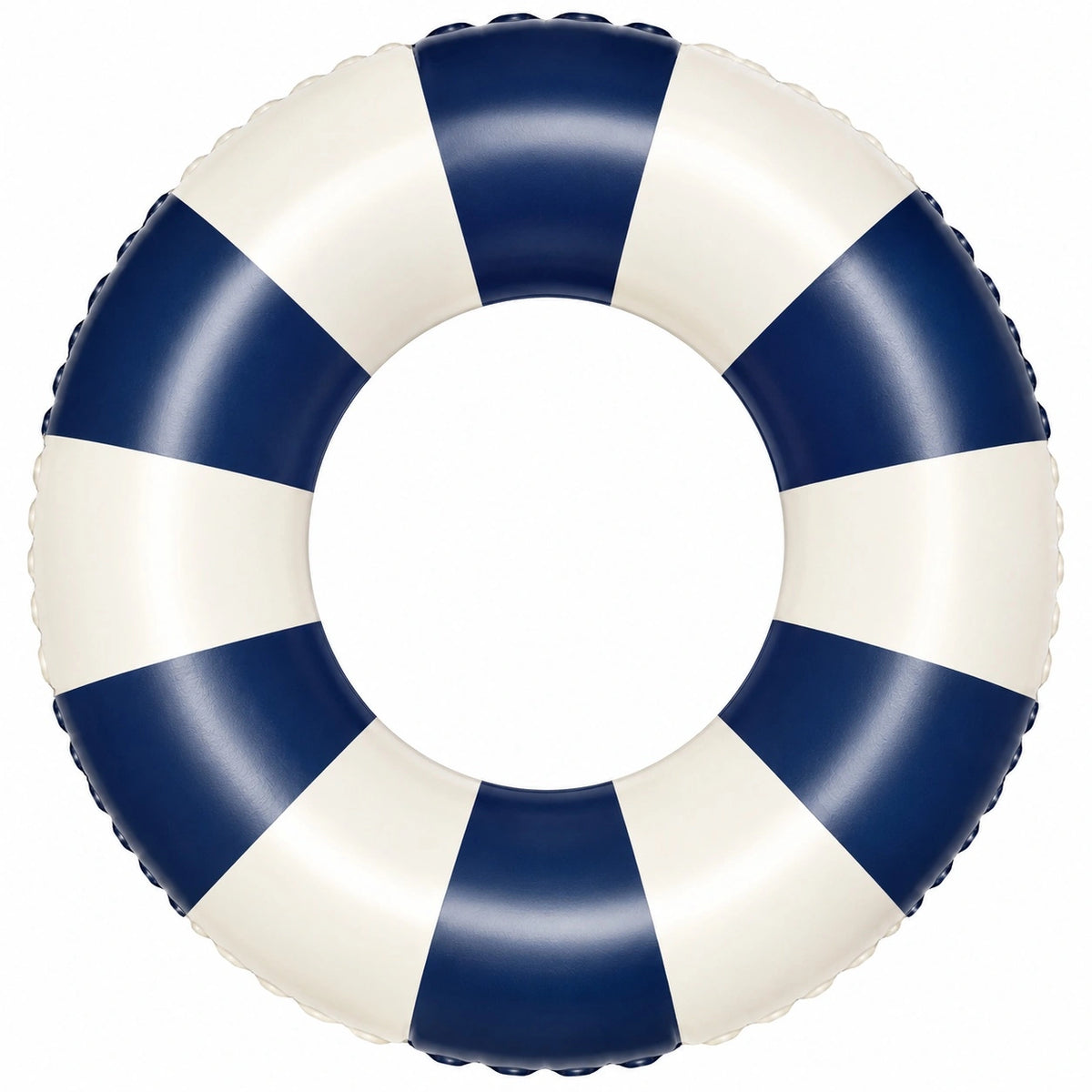 Aufblasbarer Schwimmring Blau-Weiß 90cm