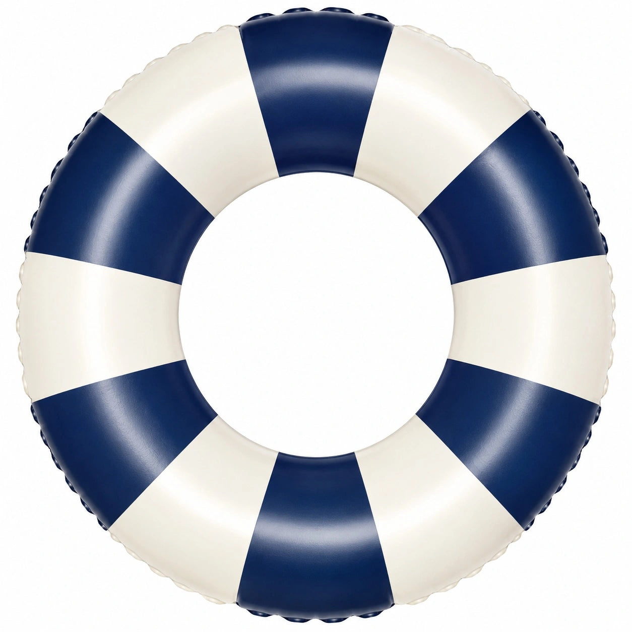 Aufblasbarer Schwimmring Blau-Weiß 90cm